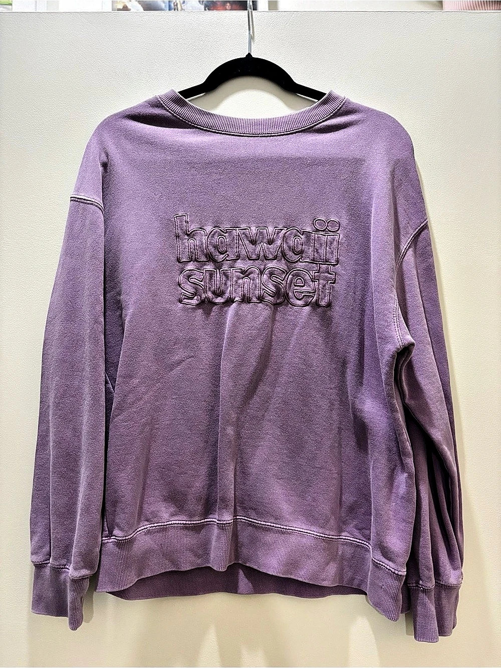 Zara Purple Graphic Sweatshirt Like New
